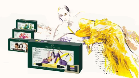 Packaging Design for Pitt Artist Dual Pen Marker 2024